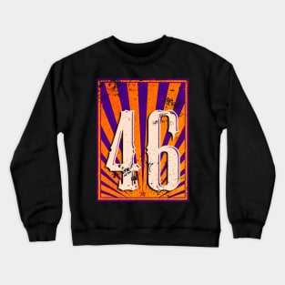 46 Retro Logo Style Crewneck Sweatshirt